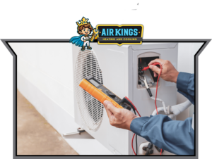 Air Conditioning 3 A male technician fixing an ac unit