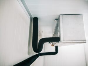 AC condensation drain line