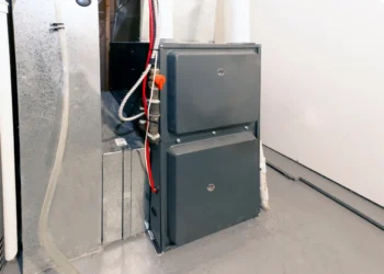 A Indoor Furnace Handler installed in home